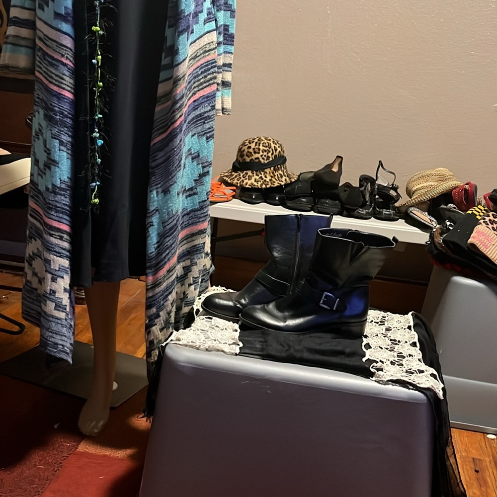 Long multi colored Long Sweater - Picture 4 of 6